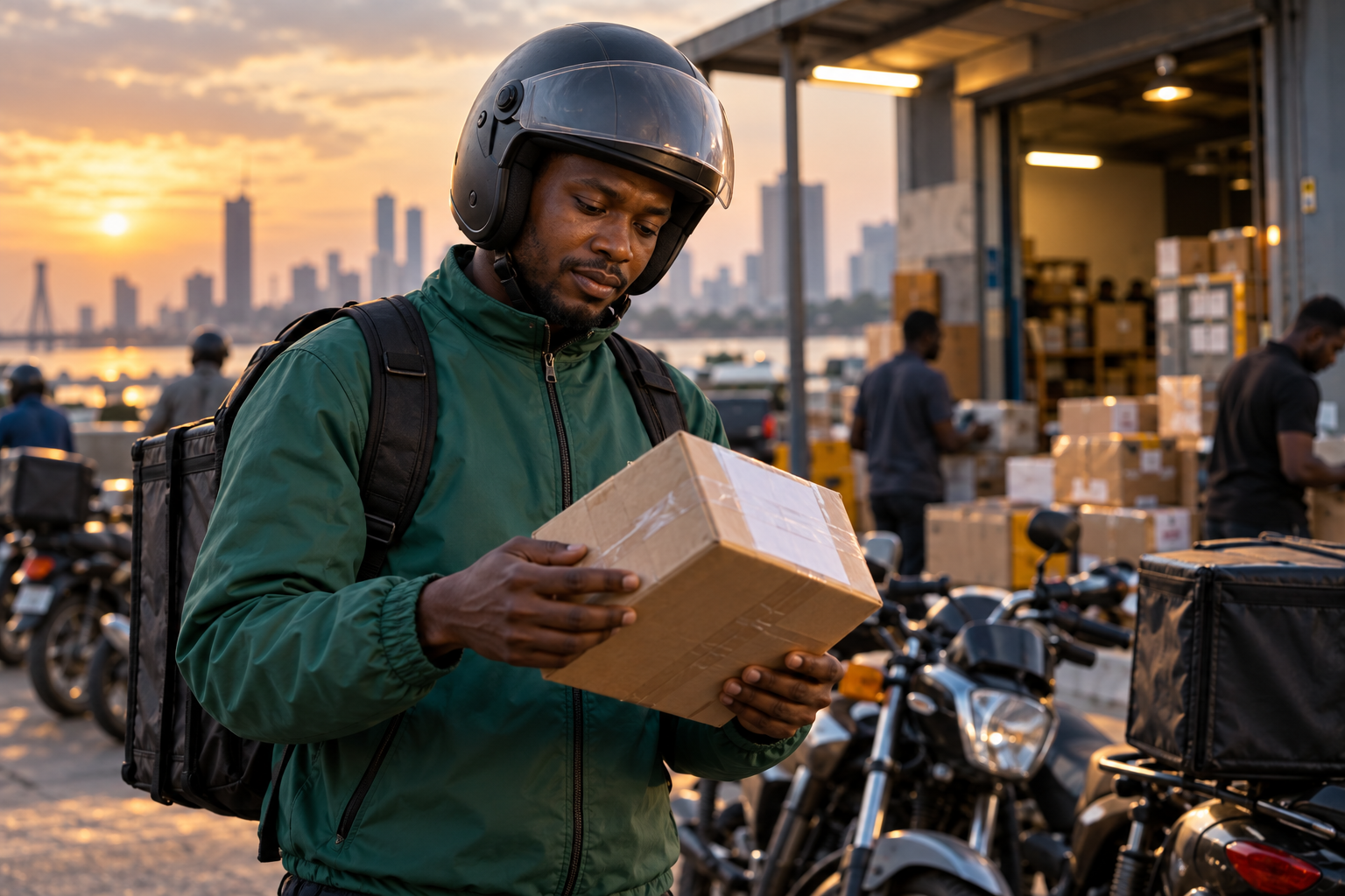 Delivery & logistics using Banimark